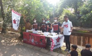 Sosialisasikan Program Kerja dan Visi Misi Muhammad-Rahayu Saraswati, Repdem Tangsel dan Ciputat Raya Gelar Jalan Sehat dan Ngopi Bareng Warga