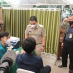 Pantau Sentra Vaksinasi di Unas, Wagub DKI: Kami Sangat Mengapresiasi, Unas Telah Berkontribusi Pada Program Vaksinasi
