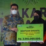 Jakarta Muharram Virtual Festival 2021, Baznas Bazis DKI  Beri Santunan Rp. 5,8 Milyar ke 5.897 Anak Yatim dan Dhuafa